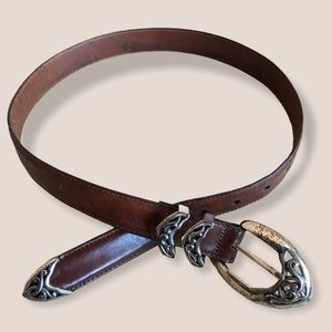 Brighton Brown Leather Belt